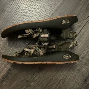 Ladies chacos zx2 classic, green multi